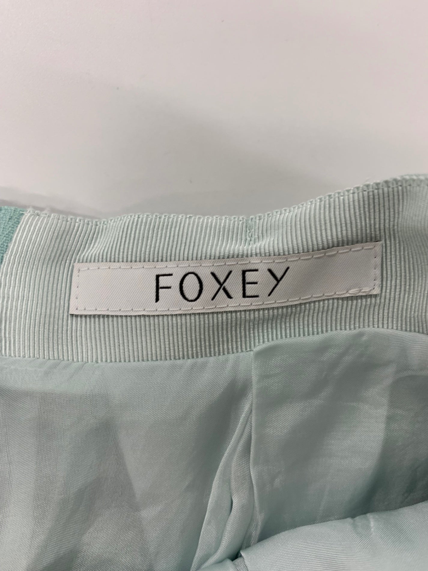フォクシーブティック Finsbury Skirt 42881 スカート 38 ミント  