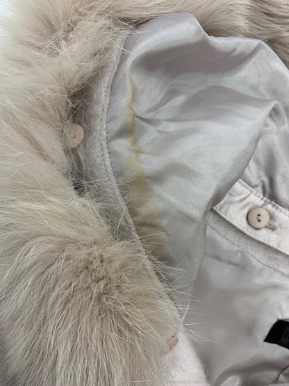 トゥービーシック W5794-433-12 コート X ピンク ショートフォックスファー 2way モヘヤ混 フード ITCSW3QFL74O