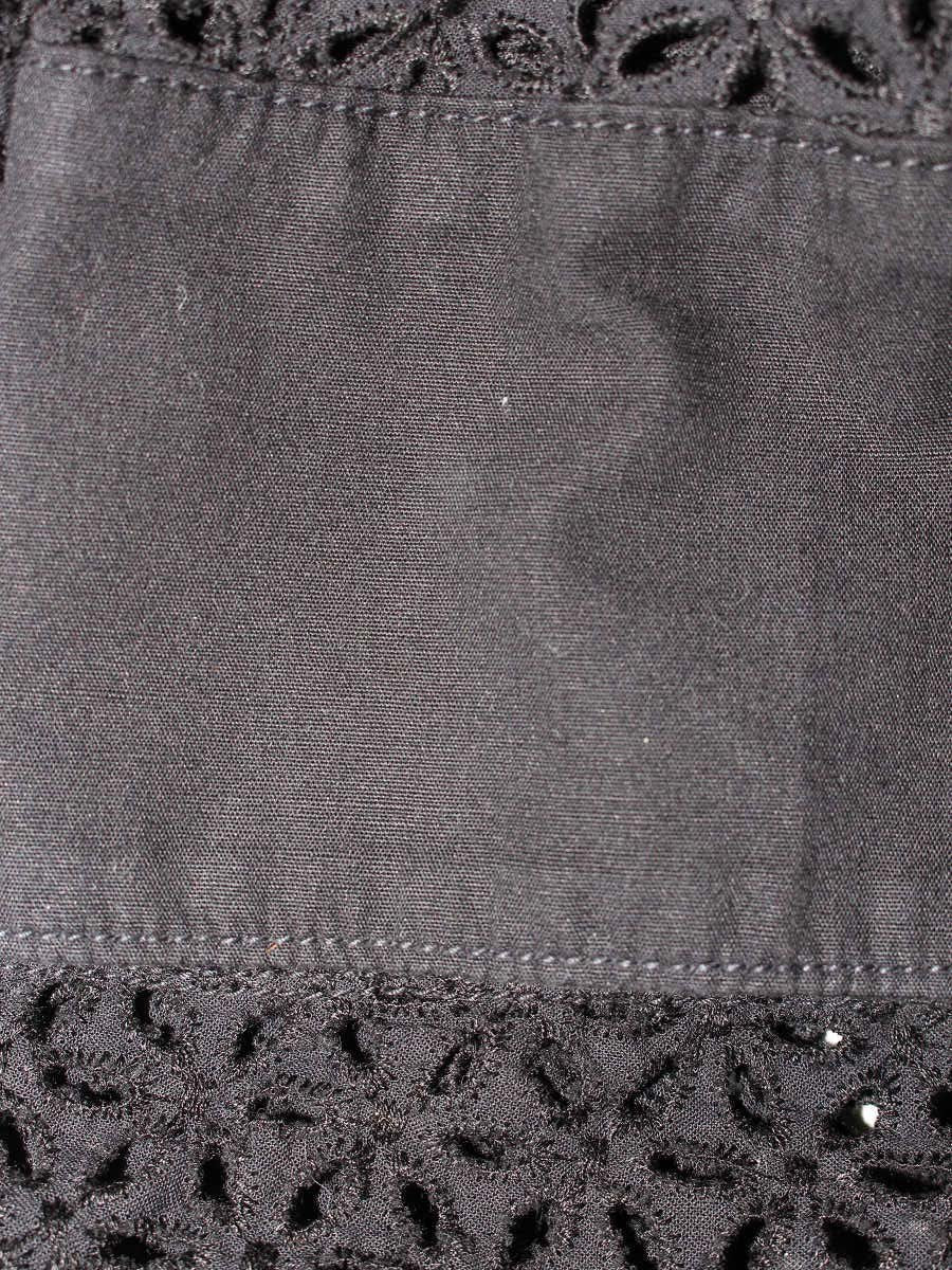 エムズグレイシー 625381 ブラウス 40 ブラック カットワーク IT7OXMYSU2SO