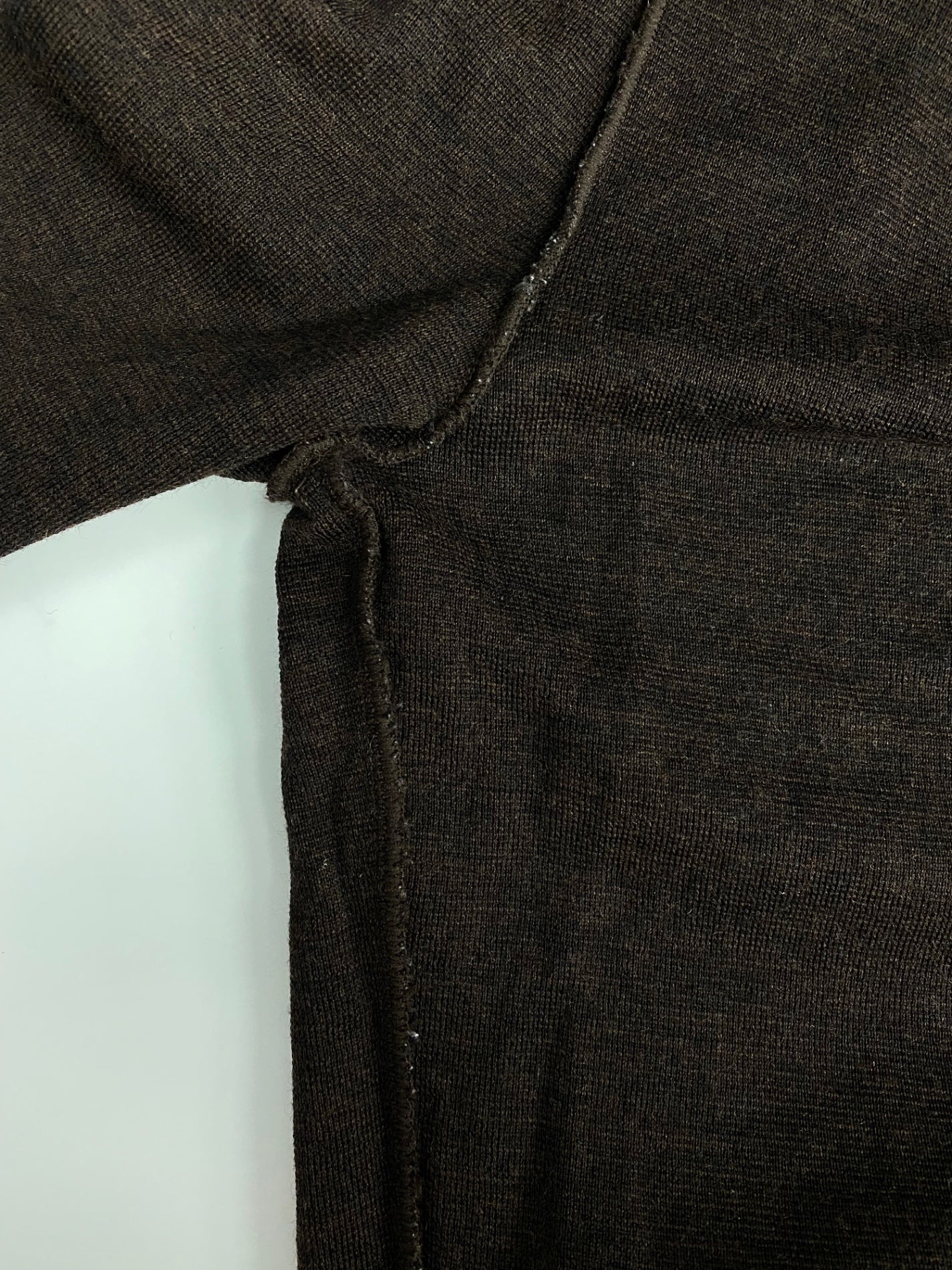 エムズグレイシー 228707 ニットセーター 40 ブラウン リボン ITHS5XAHI63Q 【SALE】