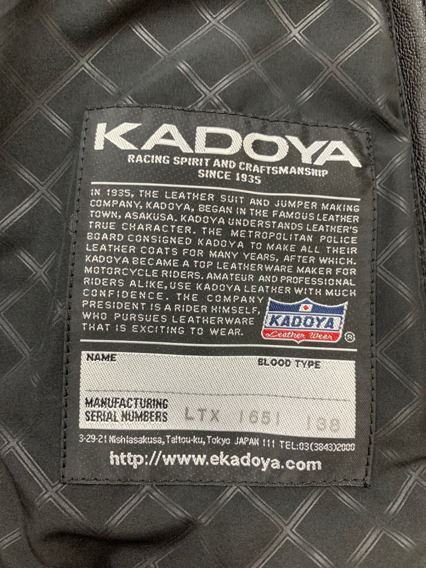 カドヤ EURUS-GS ユーラスGS LTX1651 M ブラック ゴートスキン IT7KOQTDB93W