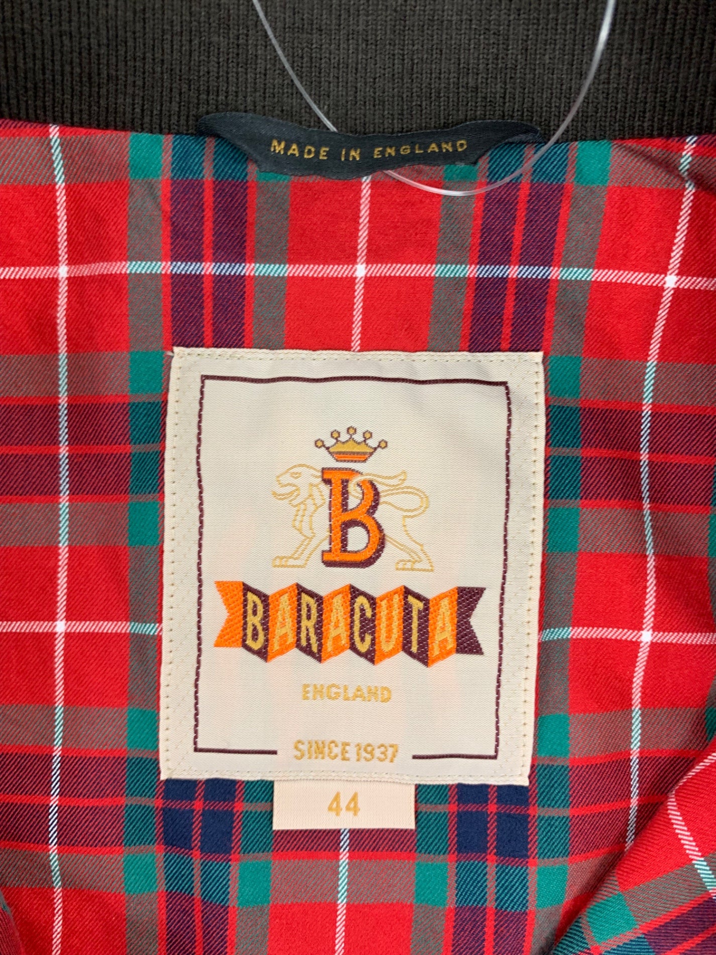 バラクータ G9 125041 スウィングトップ ハリントンジャケット 44