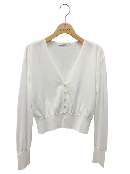 ルネ 6432170 カーディガン 36 ホワイト ITNTD5YEQEGK 【SALE】