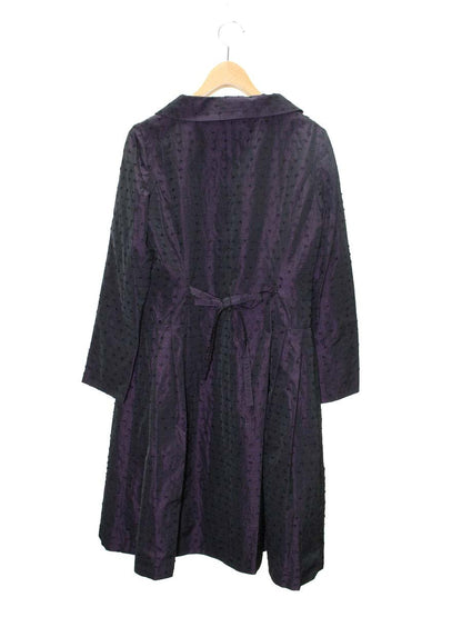 エムズグレイシー 421514 コート 38 パープル パールボタン IT4CZ7Y37RA8