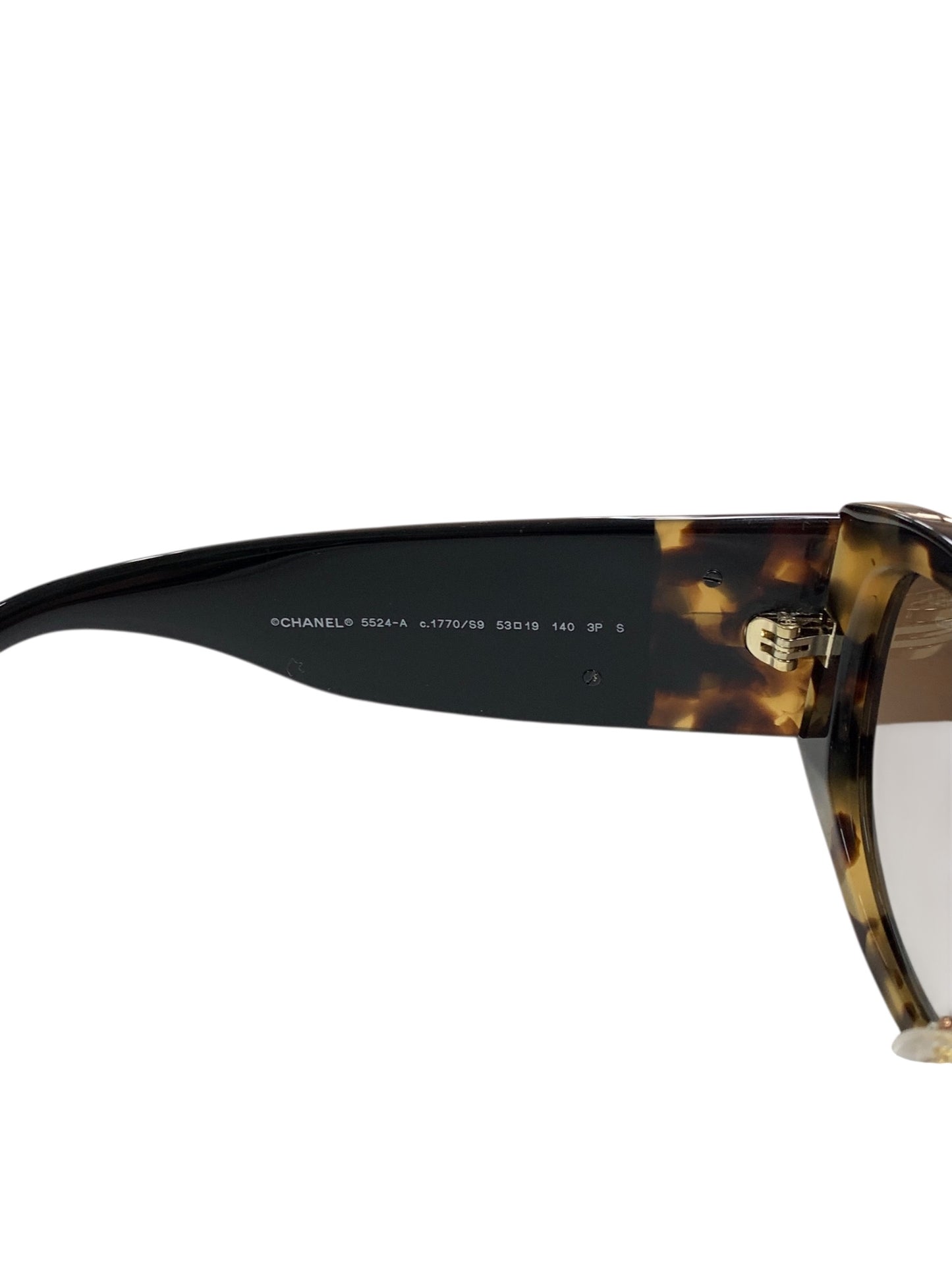 シャネル オーバル シェイプ アイウェア 5524-A C.1770/S9 サングラス ブラウン セルフレーム フルリム オーバル 24SS IT5XOG496SD5