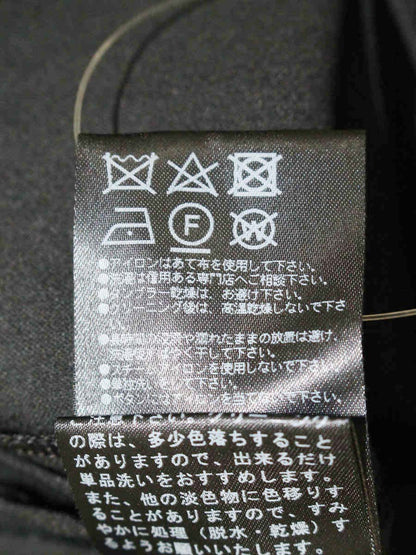 アディアム 37874 パンツ 0 ブラック タック ワイド パール スリット ITC5MESUCVJW