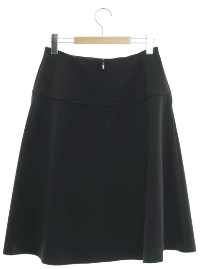 フォクシーニューヨーク Skirt Midi Flare 34105 スカート 40 ネイビー ミディ フレア ITF5AUQQH5N4