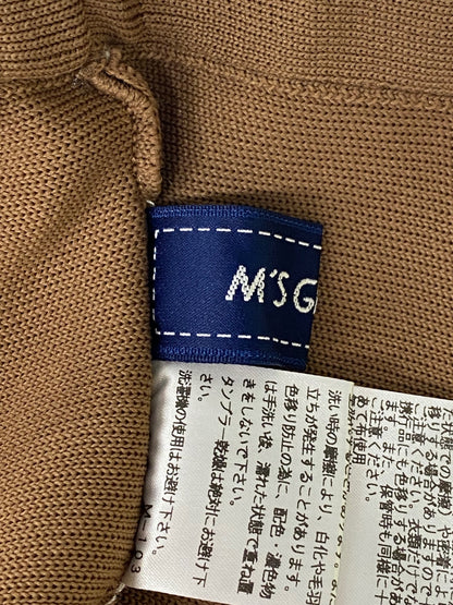 エムズグレイシー 018540 スカート 38 ブラウン ストレッチ IT51YXNFQBJS