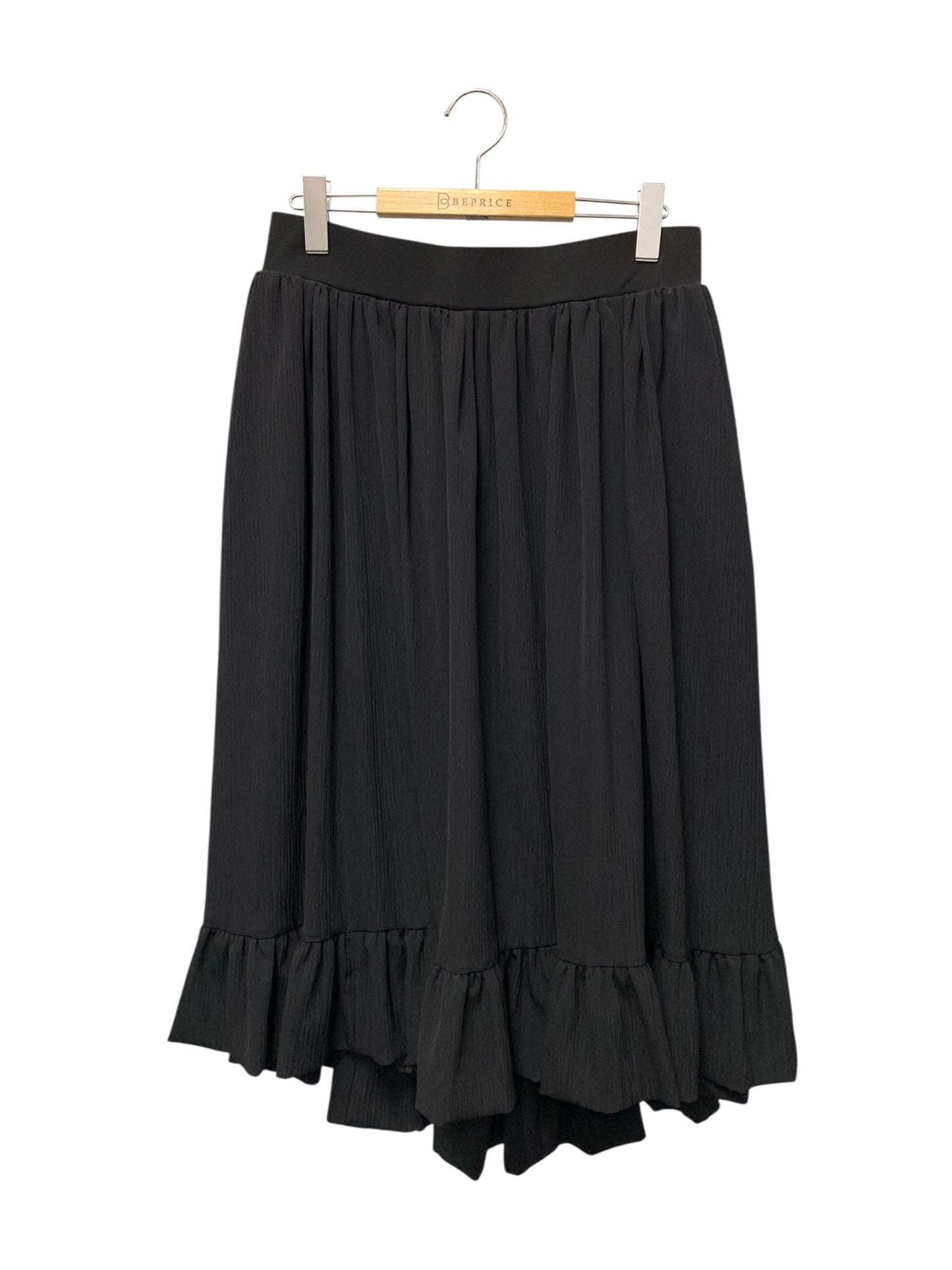 デイジーリン Daisy Frill Skirt 06836 スカート 42 ブラック タックフレア ITZ3QWFV8S6G