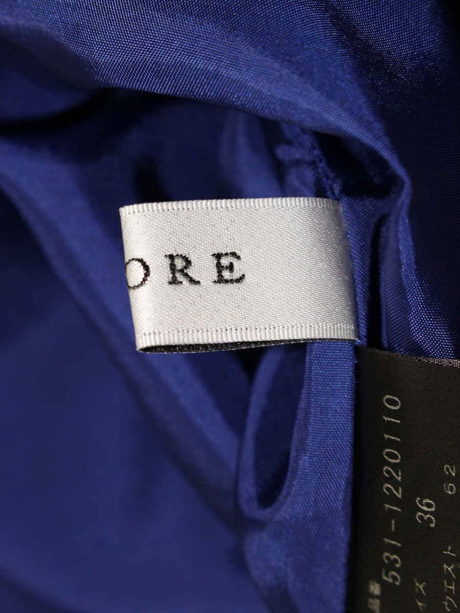 アドーア ウールサキソニースカート 531-1220110 36 パープル IT0W9G405BYO