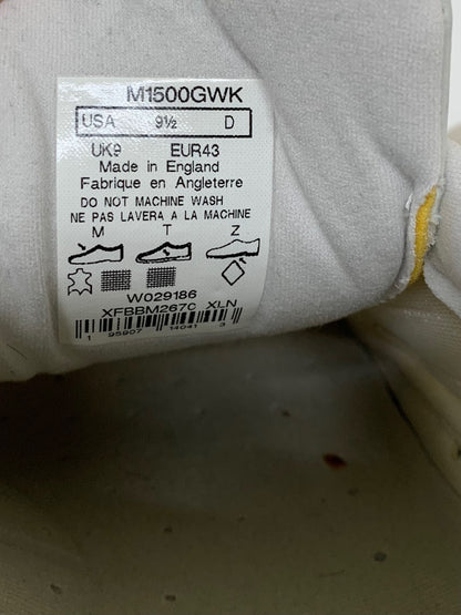ニューバランス M1500GWK スニーカー 27.5 グレー MADE IN UK FLUID MINIMALIST PACK ITTCIP4Y5F7S