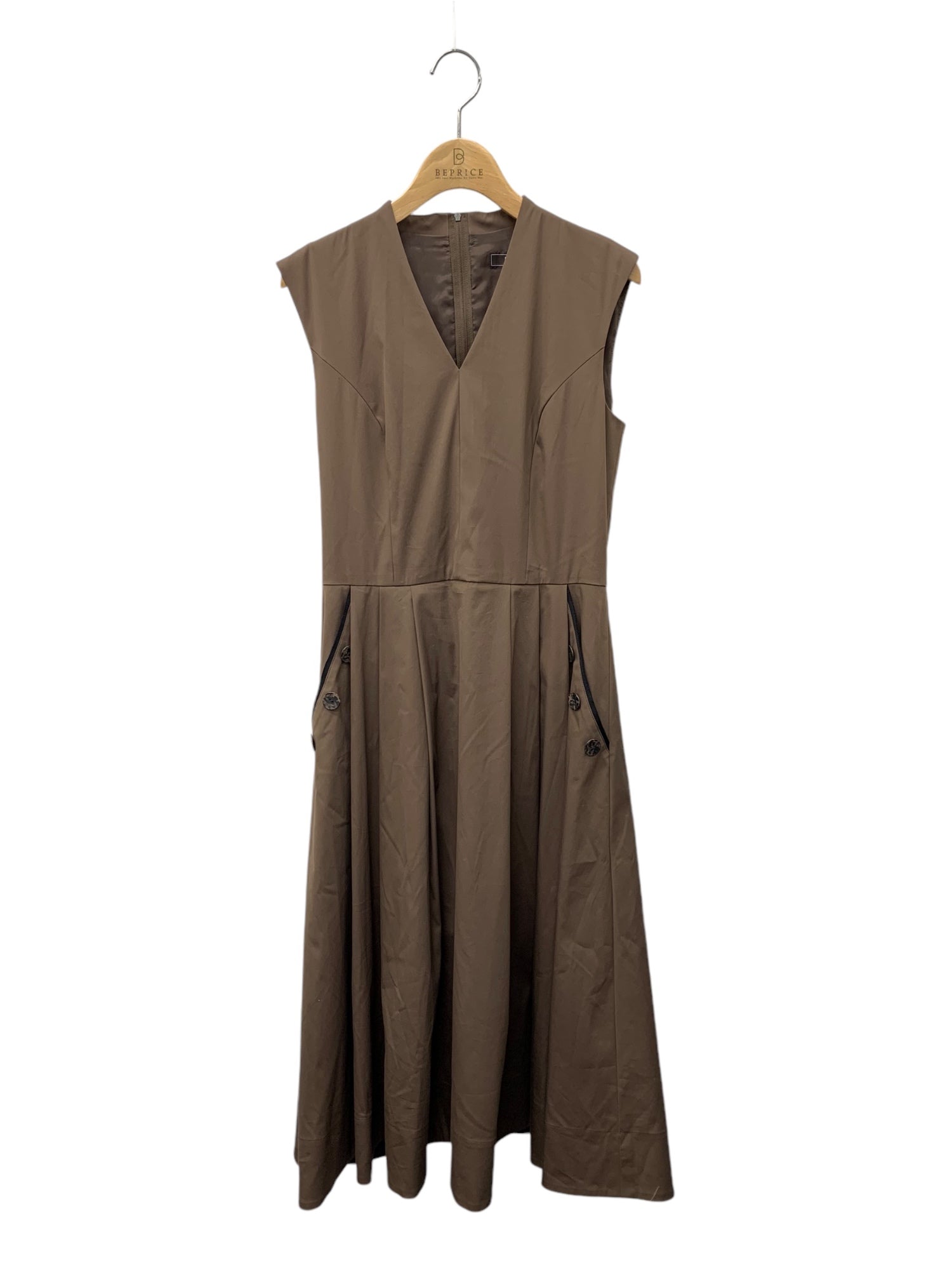 フォクシーブティック Dress Carine 42959 ワンピース 38 ブラウン