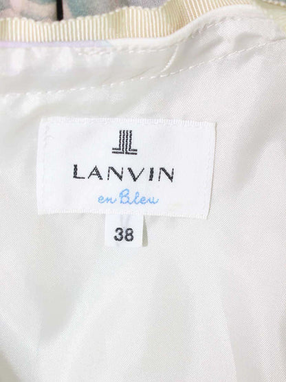 ランバンオンブルー 3934332 ワンピース 38 マルチカラー フラワープリント ITQR6E73N5Z9