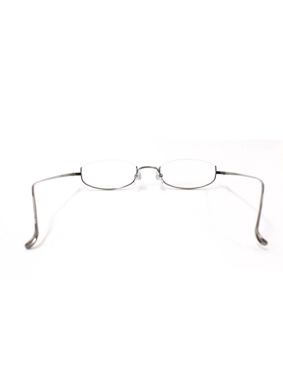 金子眼鏡 井戸多美男作 T429 メガネ アンティークシルバー アンダーリム IT9TFS1H8UAJ