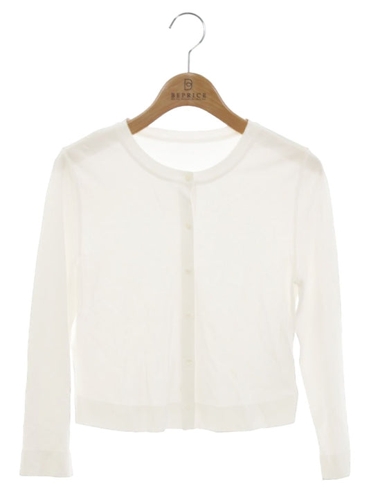 フォクシーブティック Upper Standard 36823 カーディガン 38 ホワイト 2023年増産品 IT1U9YH98Y1S