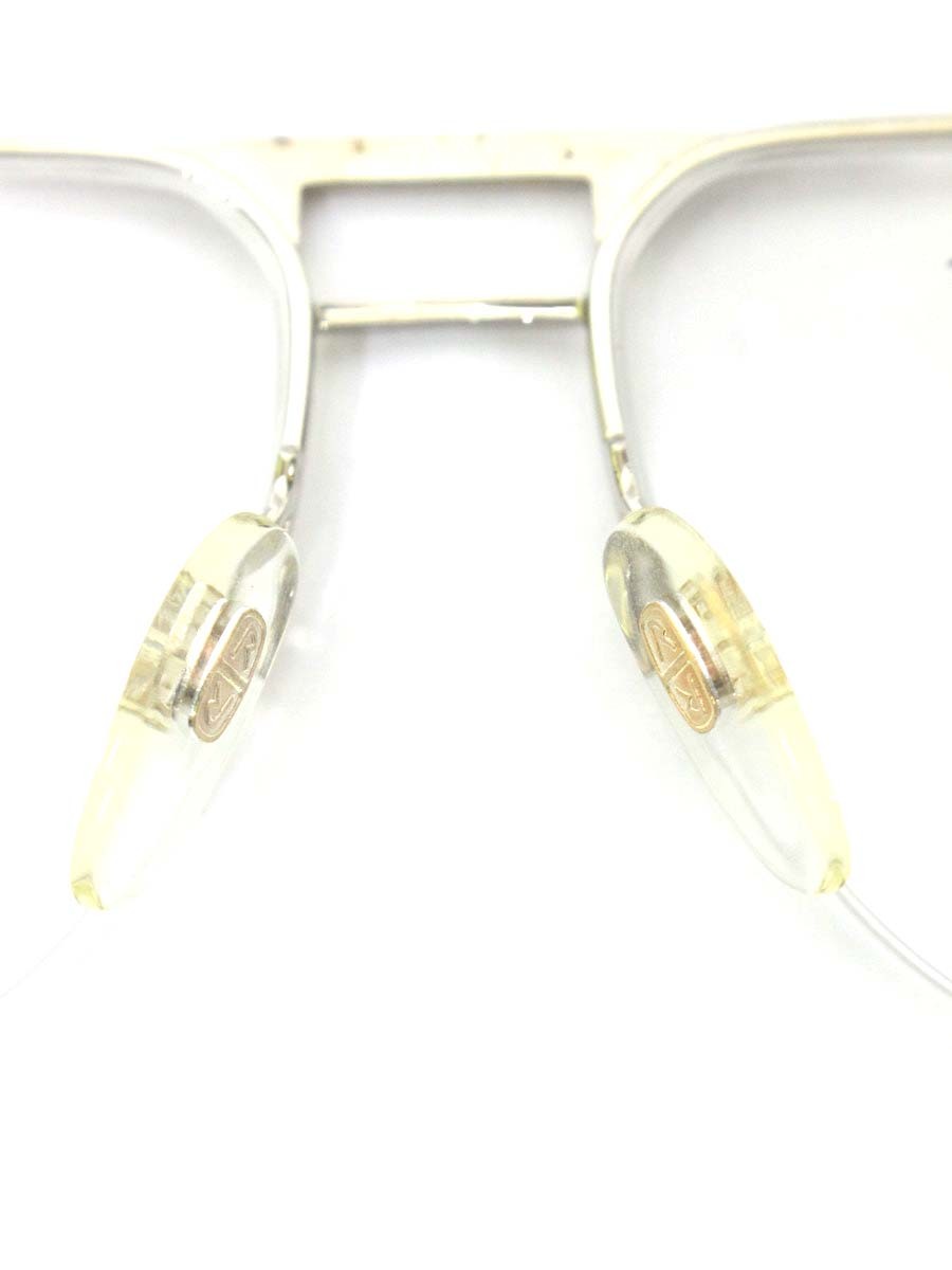 ローデンストック 807 メガネ ゴールド メタルフレーム ハーフリム IT1PCF1JY9U0