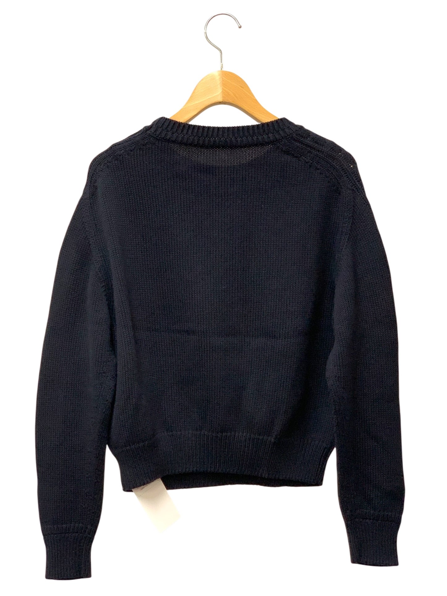 フォクシーブティック Knit Top Ellie 44144 ニット 38 ネイビー ケーブル IT8XJ32XD00I