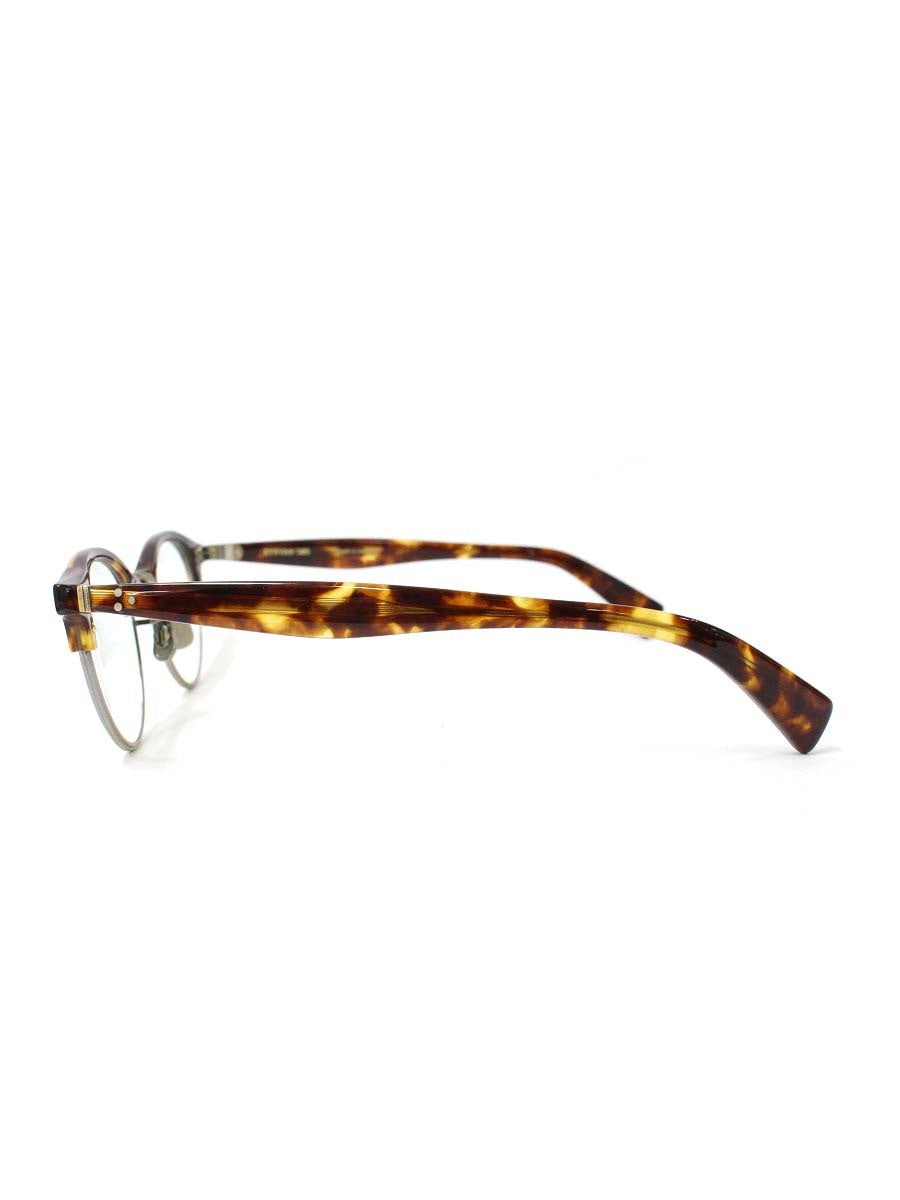 アイヴァン7285 643 メガネ ブラウン コンビフレーム フルリム ボストン ITELW8M5VF7W