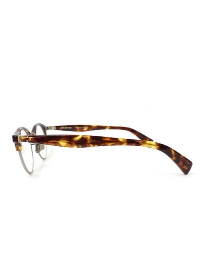 アイヴァン7285 643 メガネ ブラウン コンビフレーム フルリム ボストン ITELW8M5VF7W