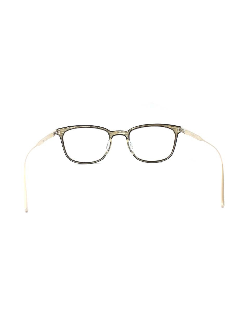 ディータ FLOREN DTX114-49-01 メガネ 眼鏡 ブラック/ゴールド コンビフレーム フルリム ウェリントン ITKYRI7PVSN4