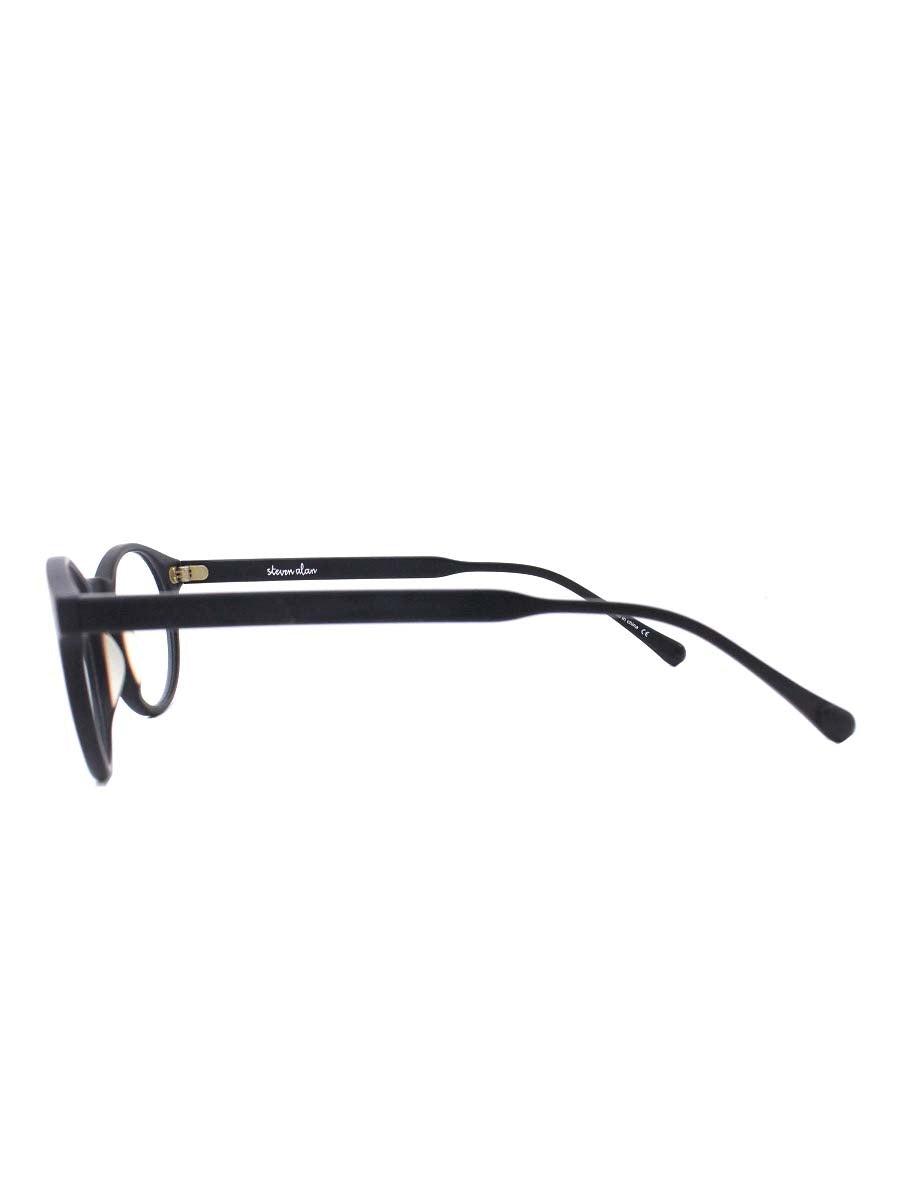 スティーブンアラン DAYER メガネ マットブラック セルフレーム フルリム ボストンシェイプ ITJAWAVFHA8S