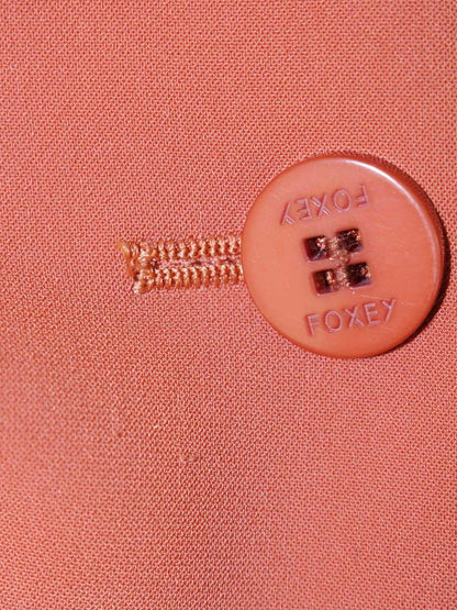 フォクシーニューヨーク パンツ プロムナード 40759 38 オレンジ ITCCART92HUA