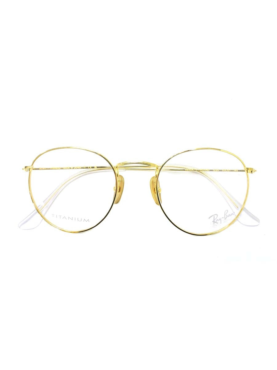 レイバン ROUND TITANIUM OPTICS RB8247V メガネフレーム ゴールド チタニウム ITHGQUQ7C6PC