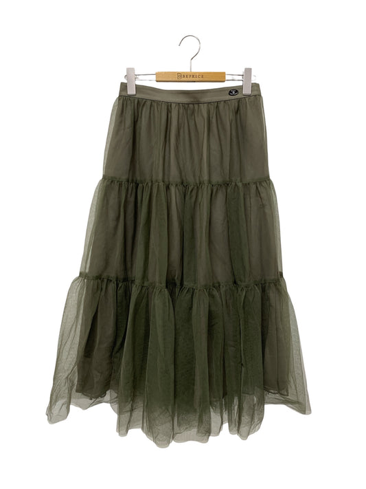 ルネ 6024140 スカート 38 カーキグリーン チュール IT0XFKZZRXJ8