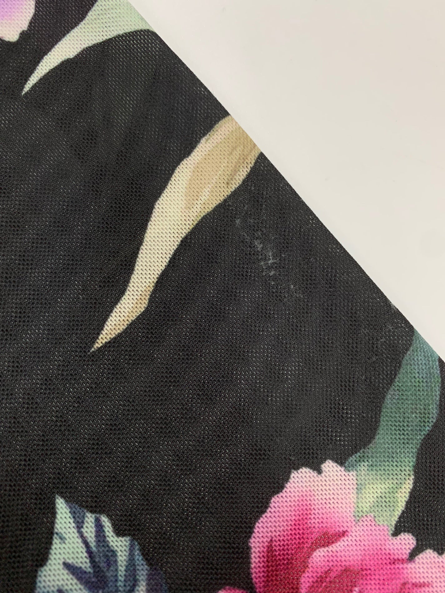 ダイアグラム 03233-32091 ワンピース 36 ブラック 花柄 ITH3HL87YVCL