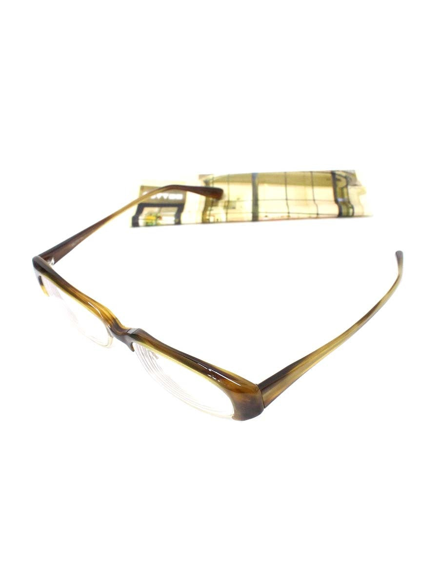 オリバーピープルズ Flux メガネ ブラウン コンビフレーム フルリム ブロウ IT8M8GL8THVL 【SALE】