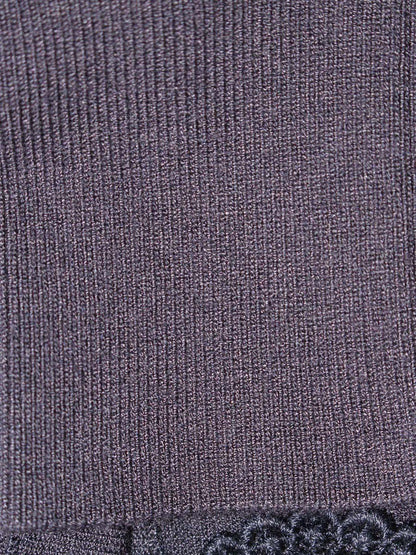 トッカ FLORAL KNIT KRTONS0030 パーカー M ネイビー ニットフーディ ITGCWGWK0JRC 【SALE】