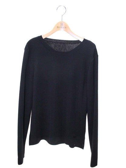 フォクシーブティック Sweater 39117 ニット セーター 42 ブラック ITI9JUZO2MCX
