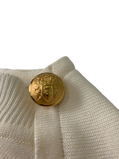 セブンテンバイミホカワヒト 7S204 ニットセーター Ｓ アイボリー マント風 IT3NB0BDU5GM