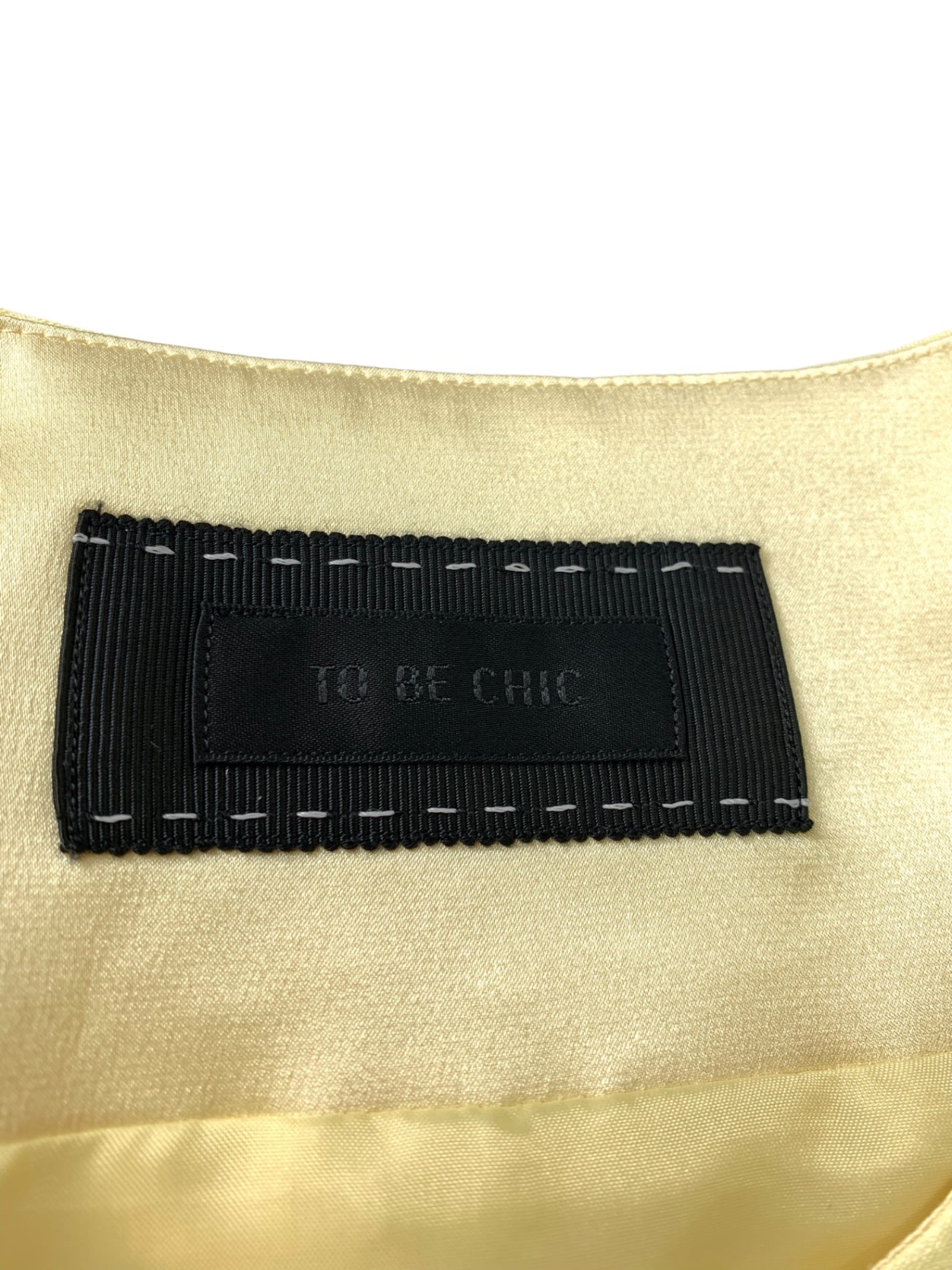 トゥービーシック ジオメトリックジャカードコンパクト ジャケット W5E02-323-60 40 イエロー ITDNJSJ9945W