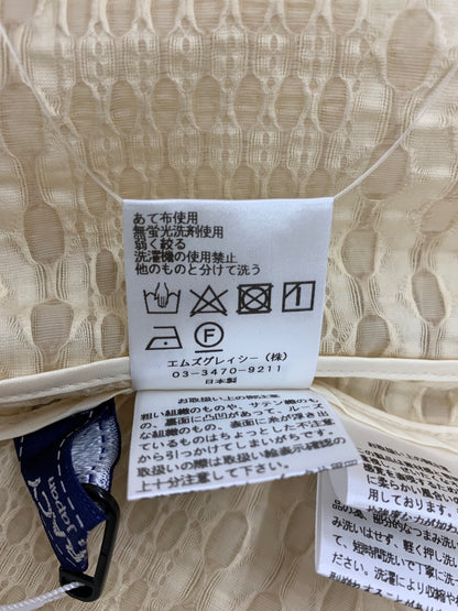 エムズグレイシー 214308 ジャケット 42 ベージュ フラワーボタン IT1IKKOK973O 【SALE】