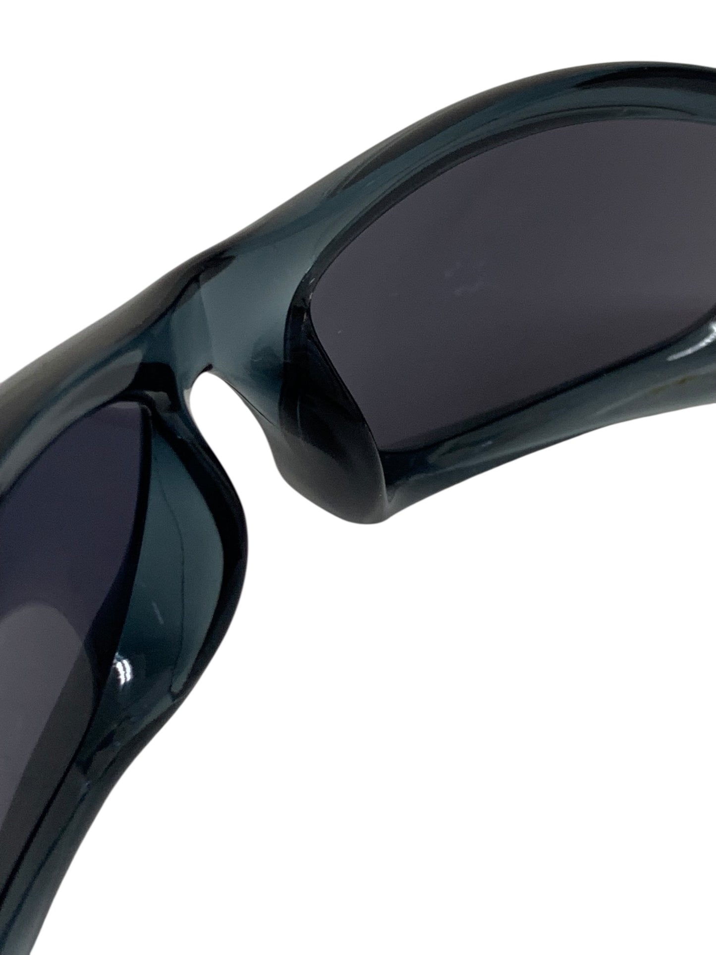 オークリー モンスタードッグ サングラス ブルー USA製 クリア セルフレーム フルリム ITWYHFF0FBRC