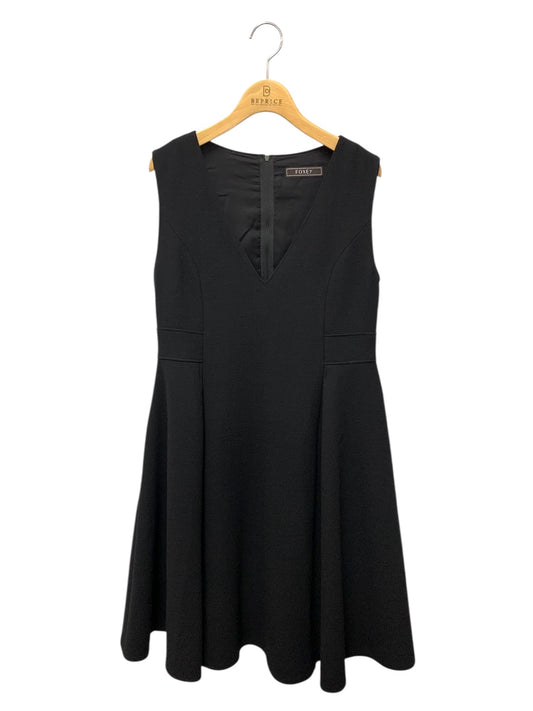 フォクシーブティック Dress Cloister 43196 ワンピース 40 ブラック ウール ITKZT6Z7QWUK
