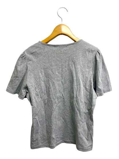 エムズグレイシー 415345 Tシャツ 40 グレー カゴバッグモチーフ IT8EFCSNYNRU