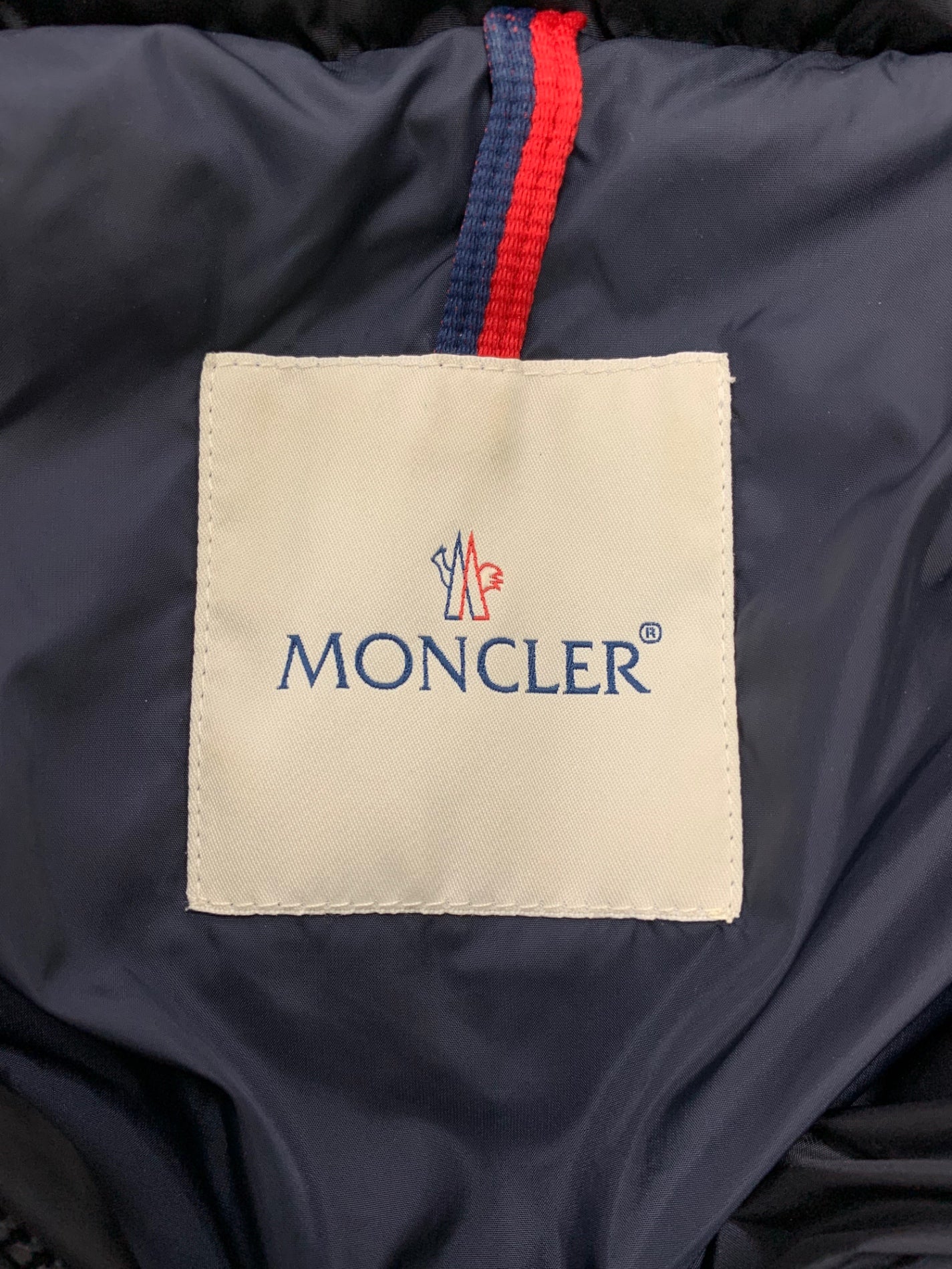 モンクレール FLAMME 420934992905 54155 ダウンコート 0 ネイビー ITMN1D5VQZFS