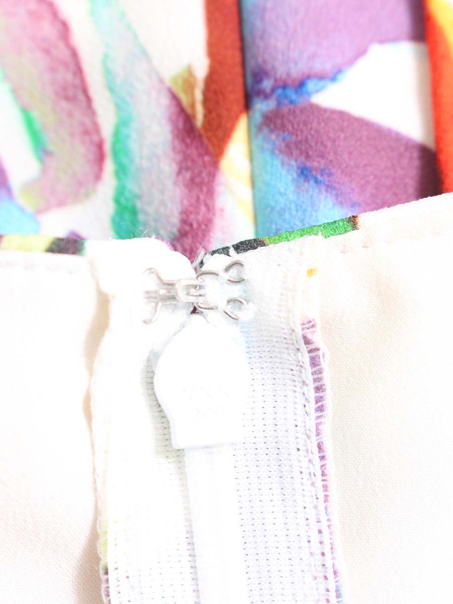 グレースコンチネンタル 36141211 トップス 36 ホワイト/マルチカラー フラワー IT9FJAO862JC