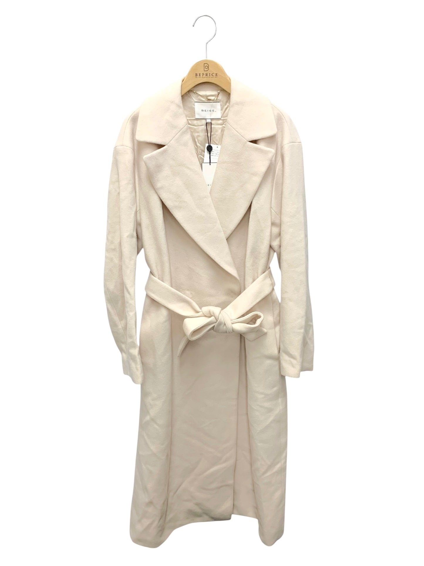 ベイジ COCWNW0505 チェスターコート 4 ベージュ ウール IT6XCG52AWAO