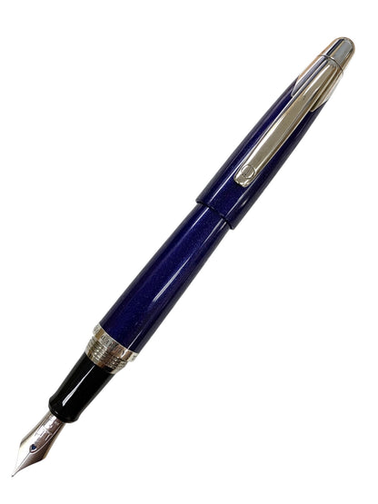 ダンヒル 万年筆 A.D.2000 アジュールブルー シルバー M 18K ITP8IKC4QPXC