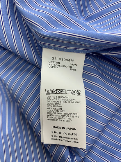 サカイ Thomas Mason 23-03094M シャツ 2 ブルー IT9MH4CZBJXK