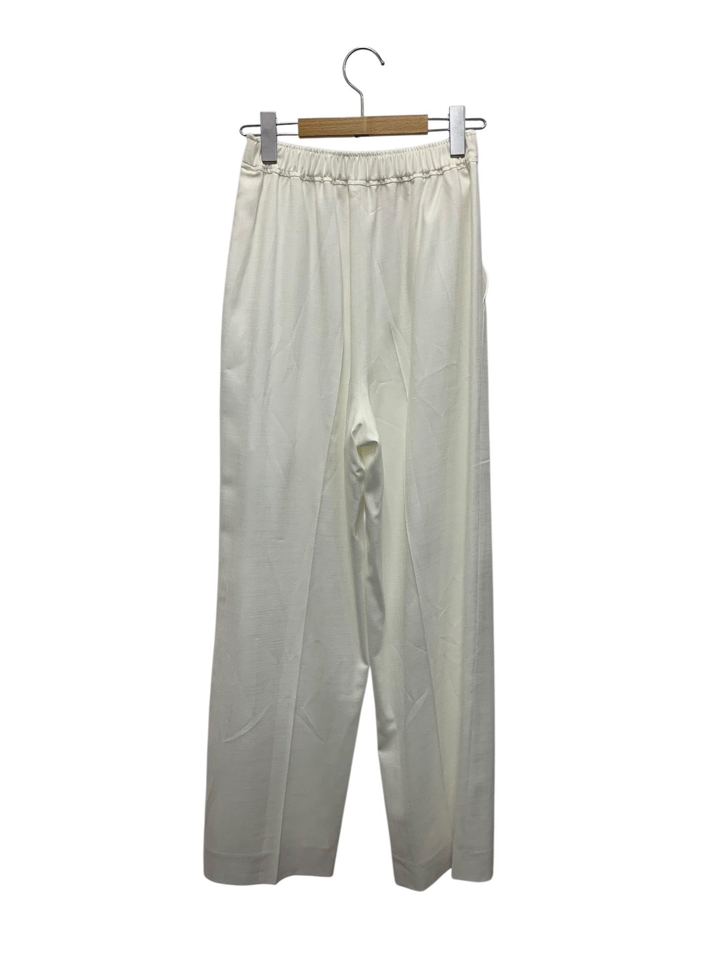 フォクシーニューヨーク VIVANT PANTS 42739 パンツ 38 ホワイト タック ITG84MY7G8Y1