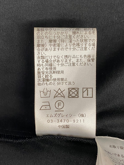 エムズグレイシー 115318 カットソー 40 ブラック ティアードリラックス フレア ITPYF6NC859O
