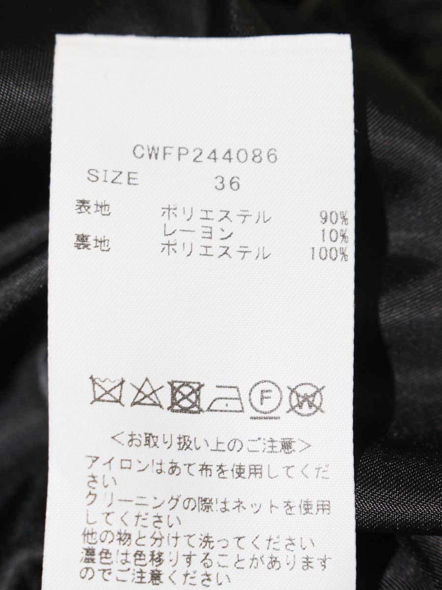 セルフォード バリエーションショートパンツ CWFP244086 36 ブラック ツイード ITDBGVYG4LE3