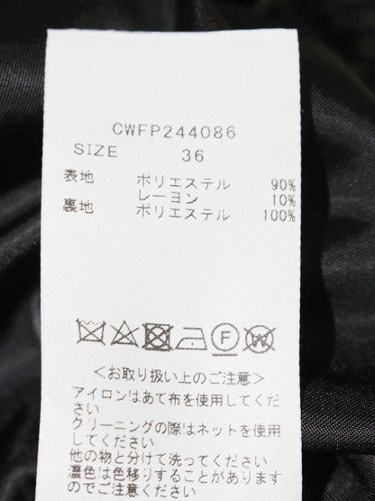 セルフォード バリエーションショートパンツ CWFP244086 36 ブラック ツイード ITDBGVYG4LE3