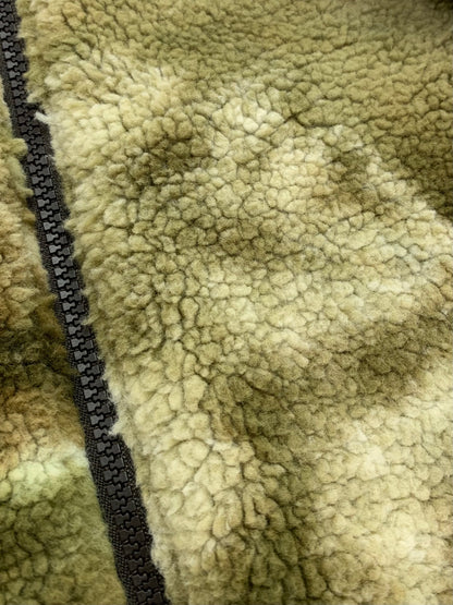 バブアー MOOR TIE DYE FLEECE JACKET 242MFL0191 L カーキグリーン スタンドカラー フリースジャケット ITMSCCFFBJ0O