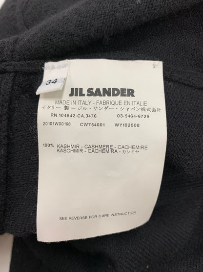 ジルサンダー トップス 34 ブラック カシミア100％ ITEW9JC0AECO 【SALE】
