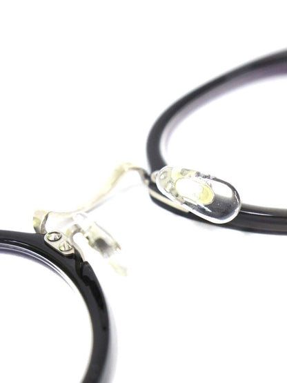 アイヴァン Chrissie クリッシー メガネ ブラック/シルバー コンビフレーム ウェリントン ITSDRTDZ9CKY